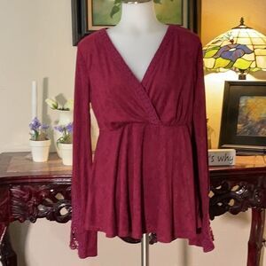 Red Camel | peasant style top